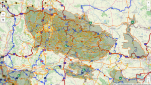 Dynamische Kombination geografischer Daten von verschiedenen Quell-Servern • emedia3 GmbH