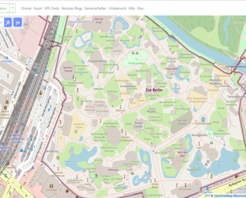 Das gemeinnützige „Open Street Map“ bietet unter OpenMap-Lizenz verfügbare digitale Basiskarten und geografische Daten an.