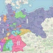 Nummernschildmuseum - Historische von Zulassungs-Kennzeichen, Zulassungsbezirken und Zulassungsbehörden in digitaler Karte.